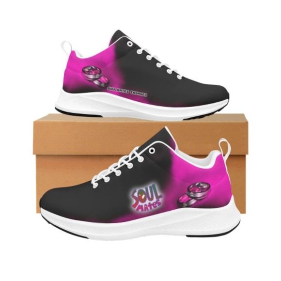 SOUL MATES ENGAGED FEMALE Alpha Running Shoes Sneaker Romance - Picture 1 of 5